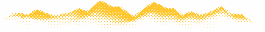 Yellow mountain range graphic, representing Montana area